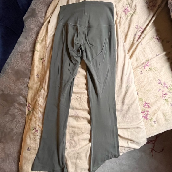 Lululemon align grey sage mini flares 28 inch - Picture 3 of 5